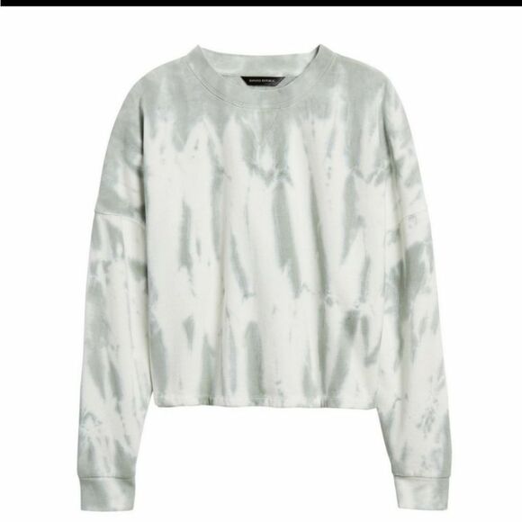 Banana Republic Tie Dye Cropped Sweatshirt - Picture 3 of 14